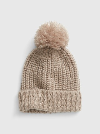 Shine Pom-Pom Beanie | Gap (US)