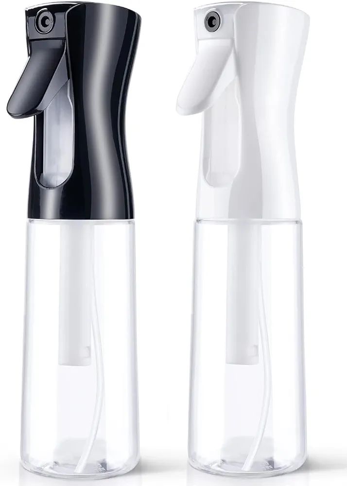 Girlsvorlsvi Continuous Spray Bottle for Hair, 10Oz Continuous Ultra Fine Plastic Mist Spray Bott... | Amazon (US)