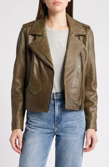 Leather Moto Jacket | Nordstrom