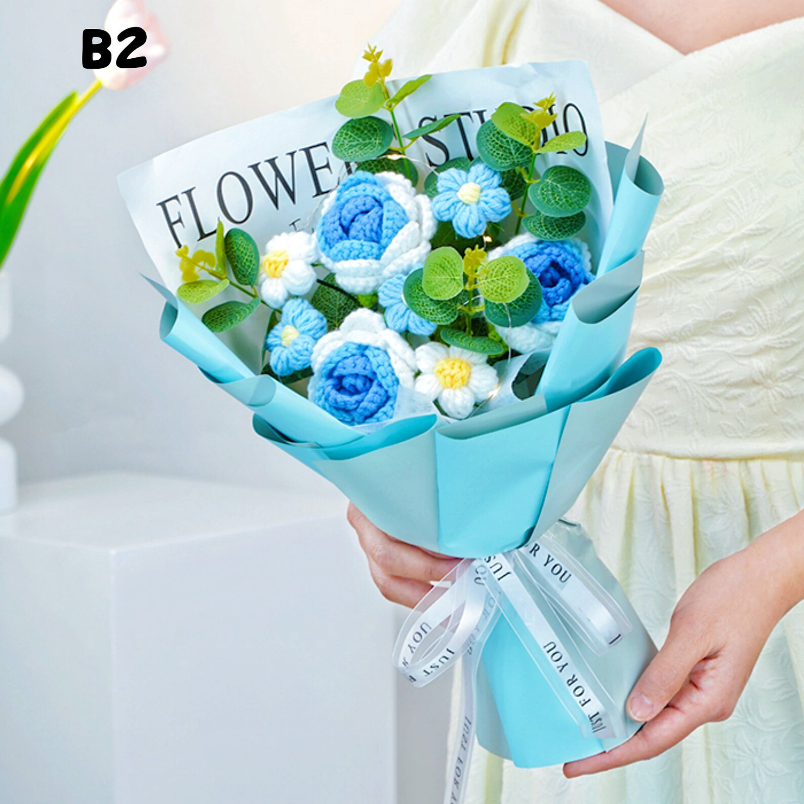 Mother's Day Rose Bouquet-handmade Finished Product-crochet Rose Bouquet-crochet Rose Flower-moth... | Etsy (US)