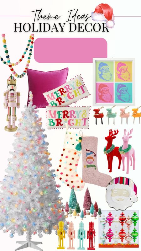 Colorful Holiday decor! So fun and vibrant! #holiday #holidaydecor #christmas #christmasdecor #colorful #rainbow #home

#LTKSeasonal #LTKHoliday #LTKhome