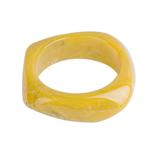 Amazon.com: SCRDPRAD Colorful Acrylic Resin Bangle Bracelet Wristbands Tortoiseshell Acetate Plat... | Amazon (US)