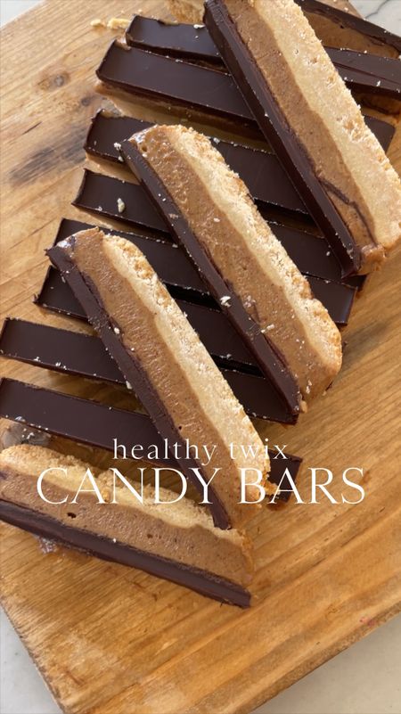 EATS \ healthy twix candy bars with three yummy layers - cooking crust, creamy nut butter and dark chocolate top! If you’re looking for a healthier sweet option that is SO satisfying, this one is for you!!😋😋😋

Comment RECIPE to get the details sent to your DMs!👩🏻‍🍳

Baking
Kitchen 


#LTKVideo #LTKhome