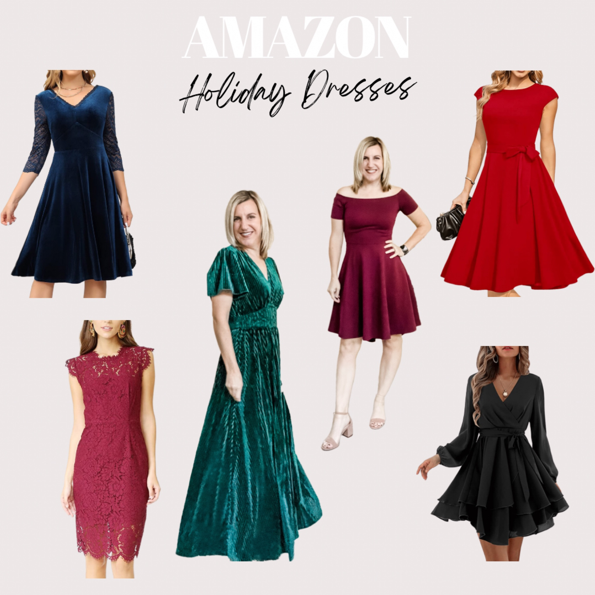 Loving these holiday dress options from Amazon! All under $60. 
Christmas dress

#LTKSeasonal #LTKHoliday