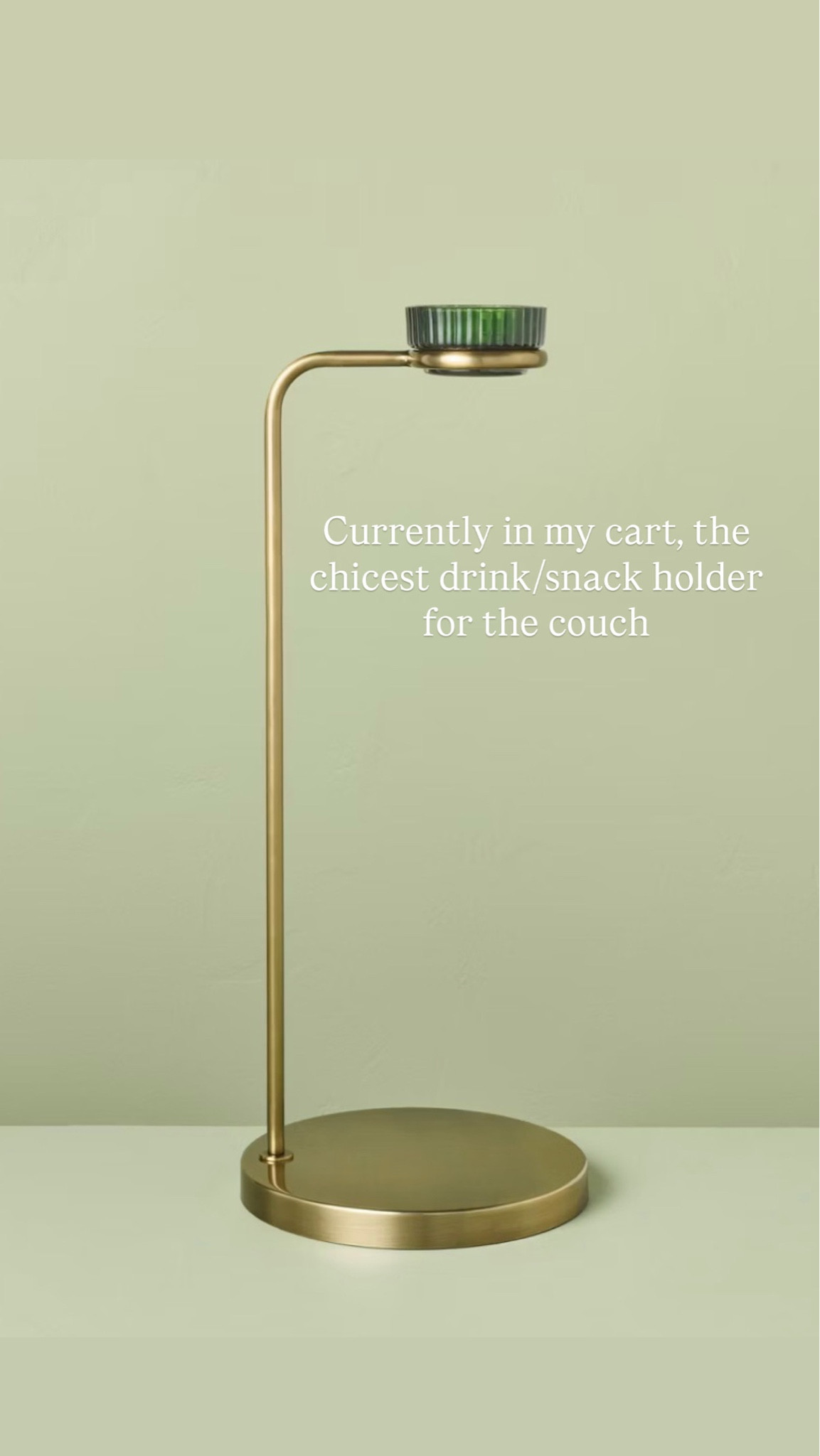 Target Finds!  Added to my cart, how chic is this brass couch drink and snack holder from Hearth and Hand.

#drinkholder #livingroomdecor #targethome #homedecor 

 #LTKHome