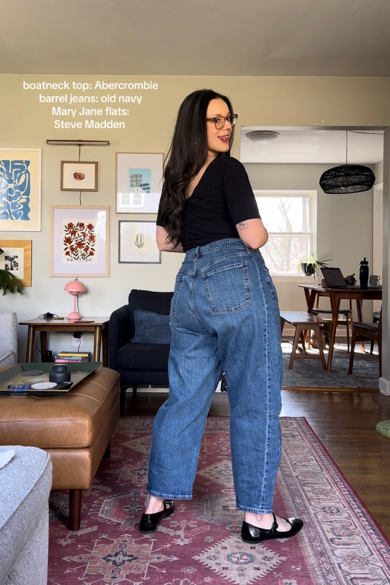 Ps I’m 5’4 and wearing size 14 in the barrel jeans from old navy