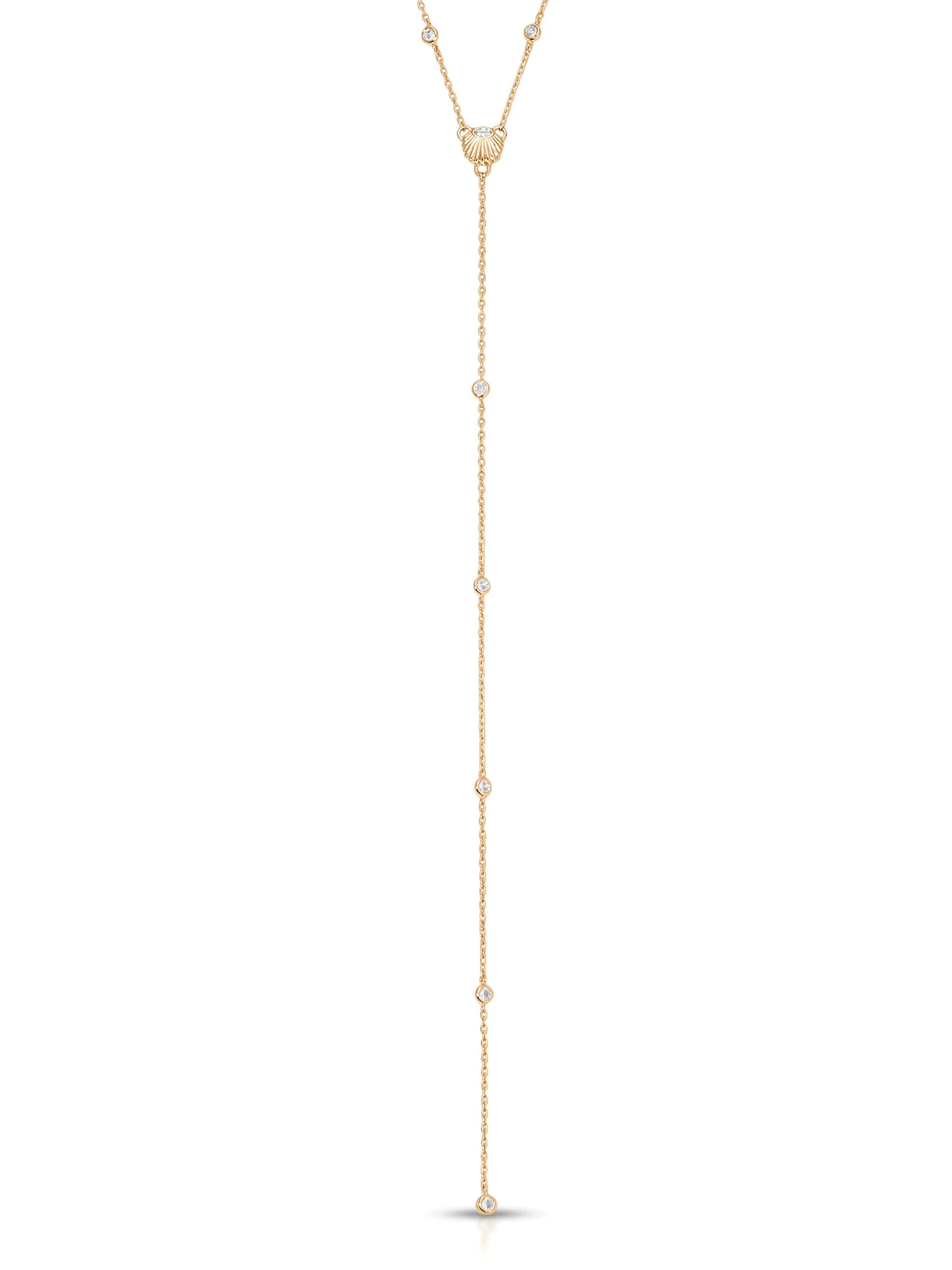 Santorini Shell Lariat | Ettika