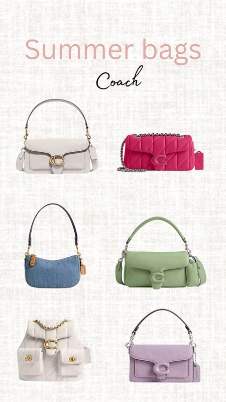 Summer bags from Coach
Some on sale

#purse #bag #coach #summer

#LTKGiftGuide #LTKItBag #LTKStyleTip