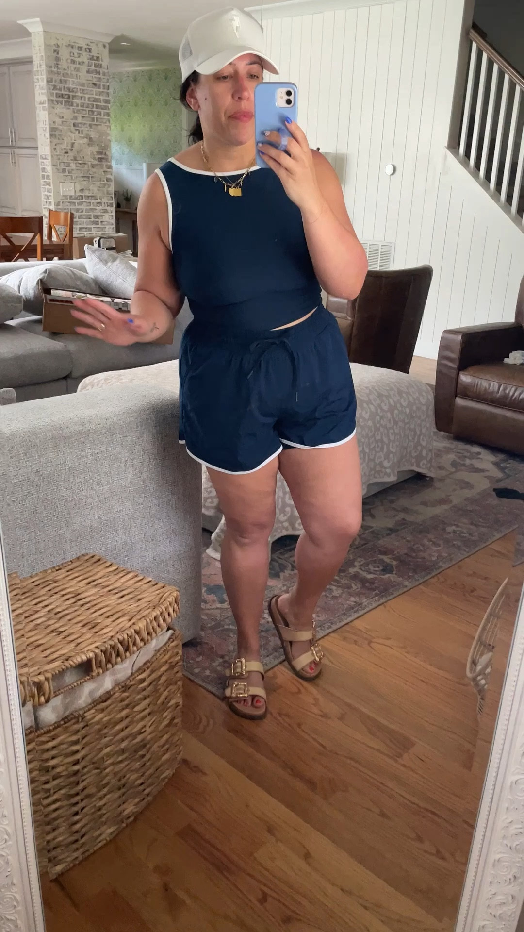 Casual summer outfit idea!

Midsize summer outfit - comfy casual - athleisure - midsize mom outfit - mom outfit - casual mom outfit - summer sandals 

#LTKMidsize #LTKSeasonal #LTKStyleTip