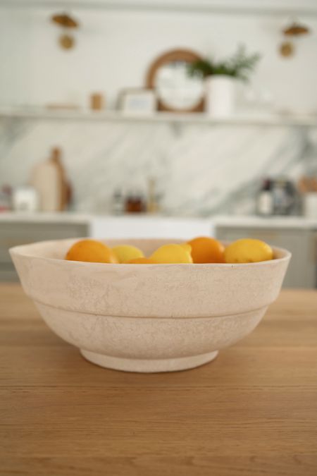 Cream xl fruit bowl! Love this in my kitchen - home decor 

#LTKHome #LTKStyleTip #LTKSaleAlert