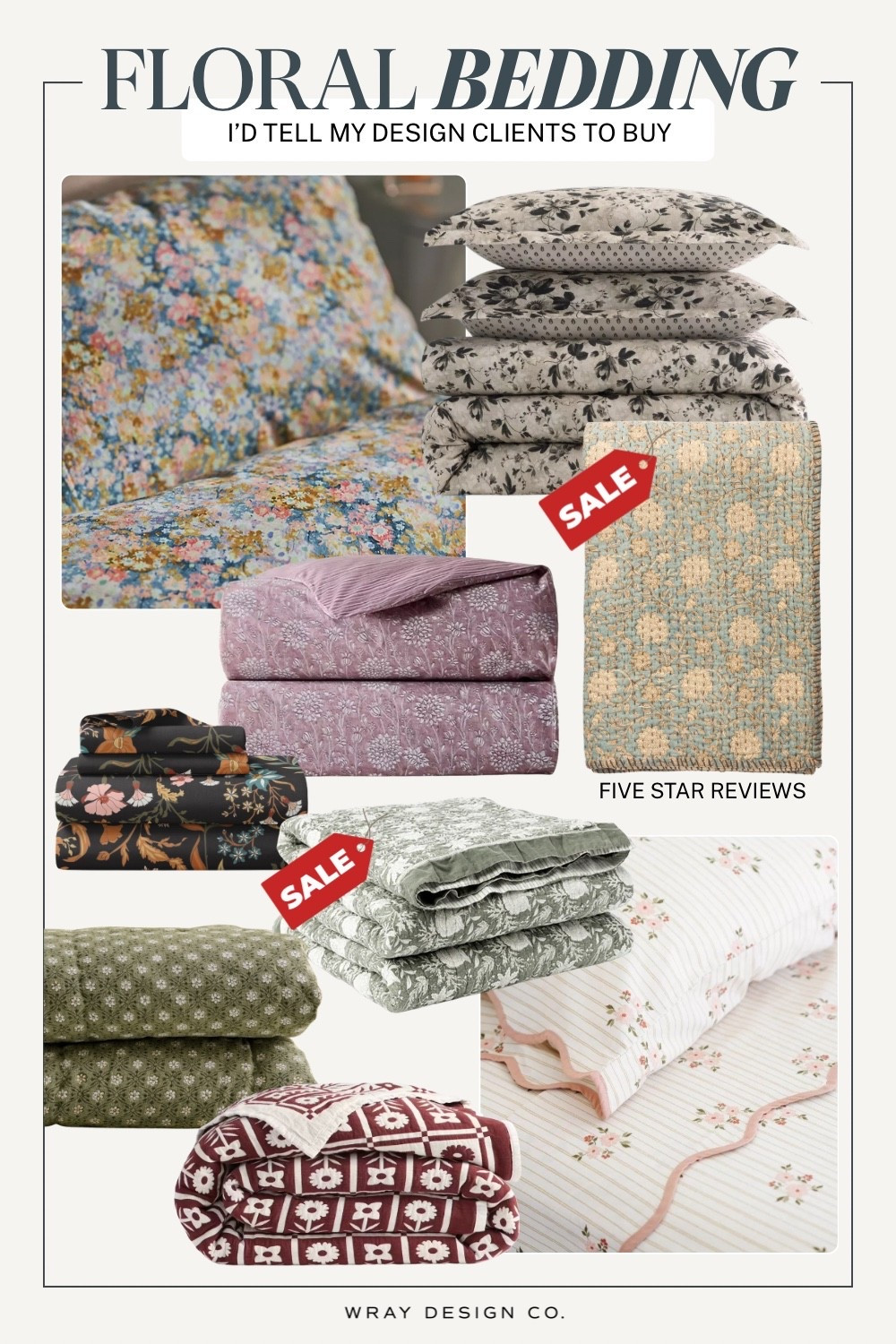 As an interior designer, floral bedding is my go-to for adding personality without committing to a full redesign. Shop my top picks: from classic florals to bold botanicals. And a few are on sale right now!

#LTKSeasonal #LTKHome #LTKSaleAlert