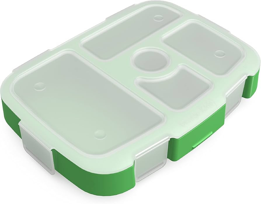 Bentgo Kids Tray with Transparent Cover (Green) | Amazon (US)