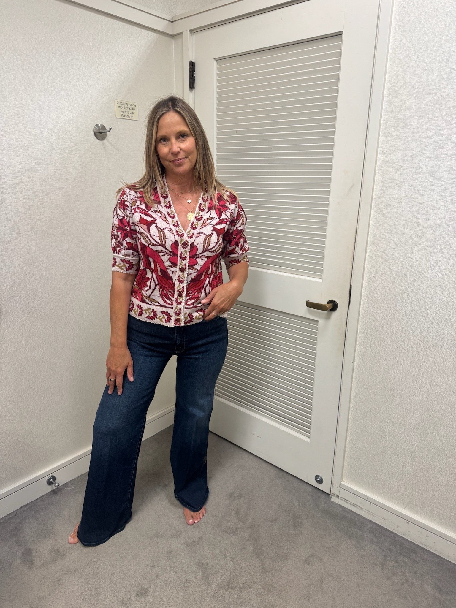 I am loving this Farm Rio top. Their pieces rarely go on sale, so this is definitely one I would recommend grabbing while you can. The pattern is beautiful, and the silhouette is so flattering.

#LTKSaleAlert #LTKMidsize #LTKOver40
