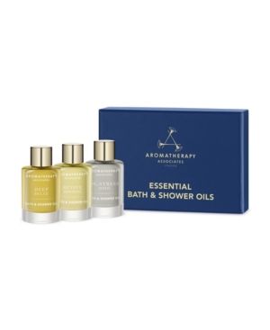 Aromatherapy Associates Essential Bath and Shower Oil Travel and Gift Set of 3, 9ml Each | Macys (US)
