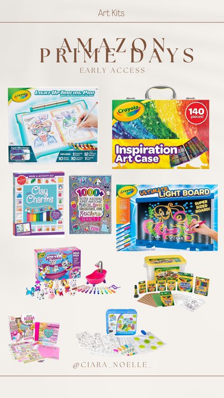 Perfect gifts for your creative littles | I have bought almost all of these for Aria at least once | love getting them on prime day sales and saving for Christmas 

#LTKkids #LTKsalealert #LTKGiftGuide