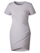 'Valerie' Short sleeves T-Shirt Mini Dress (8 Colors) | Goodnight Macaroon