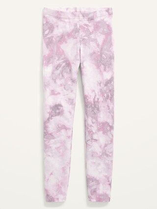 Printed Built-In Tough Full-Length Leggings for Girls | Old Navy (US)