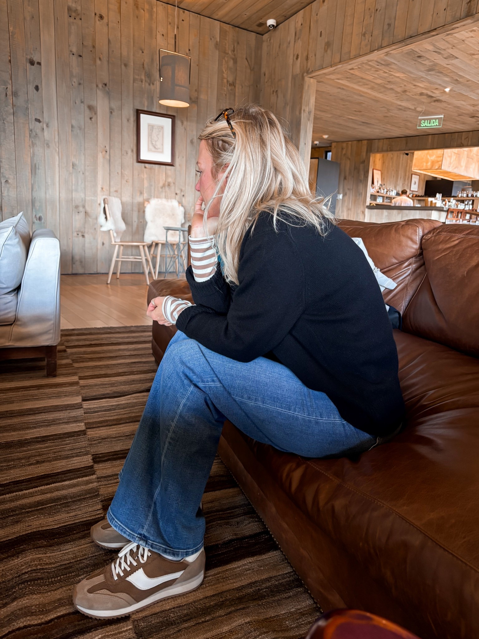 I’m a walking favorite thing…the sweater, jeans, sneakers & earrings are closet staples for me!