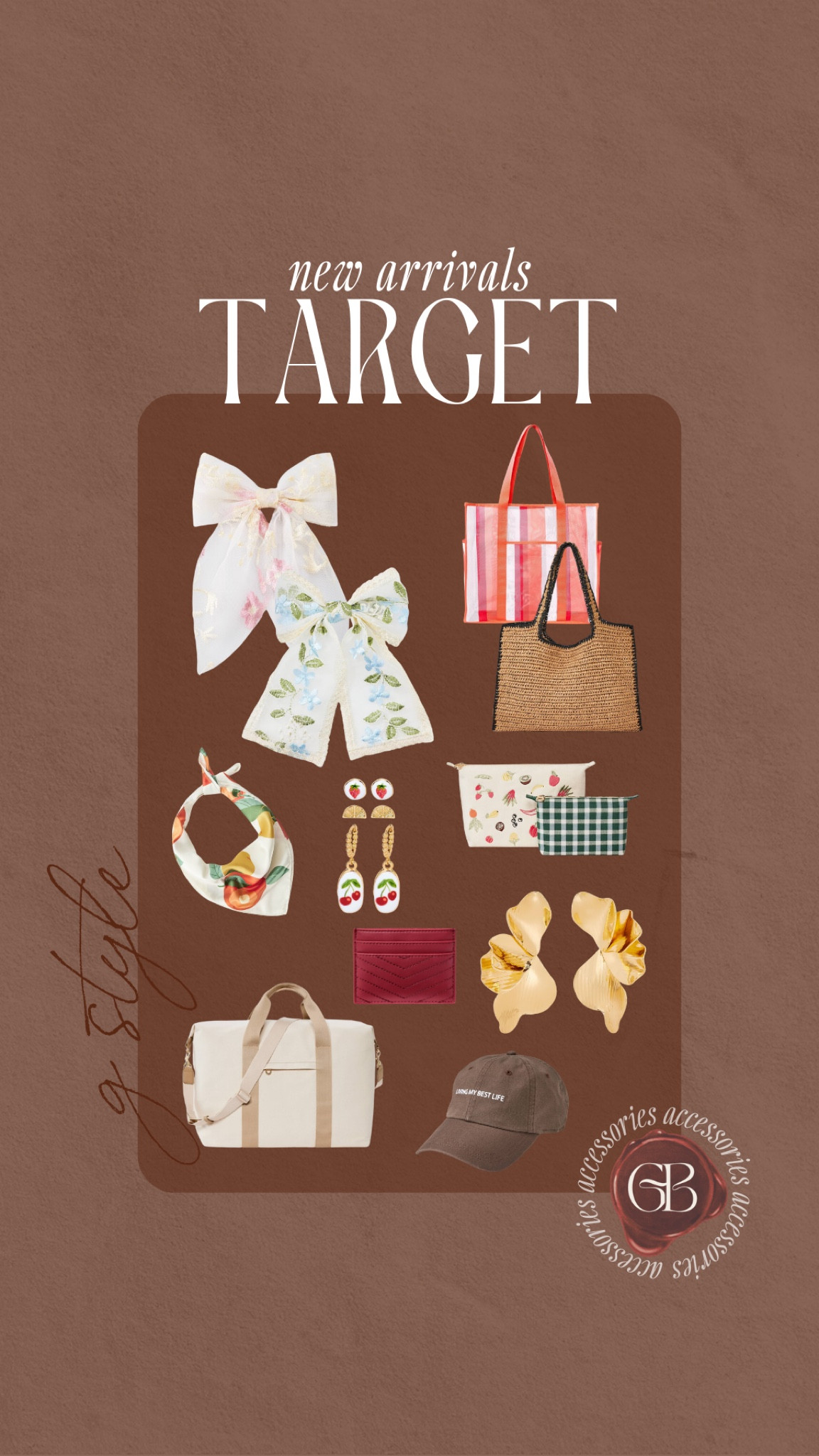 Target New Arrivals - accessories!

#target #newarrivals #accessories #new #springarrivals #bags #totebag #jewlery #ballcap #scarf #bows #hairclip

#LTKStyleTip #LTKMidsize #LTKFindsUnder50