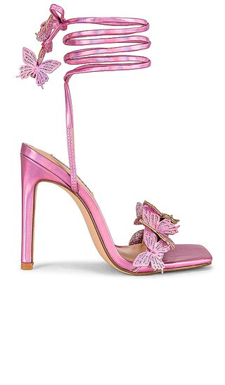 Utopia Heel in Pink Iridescent | Revolve Clothing (Global)