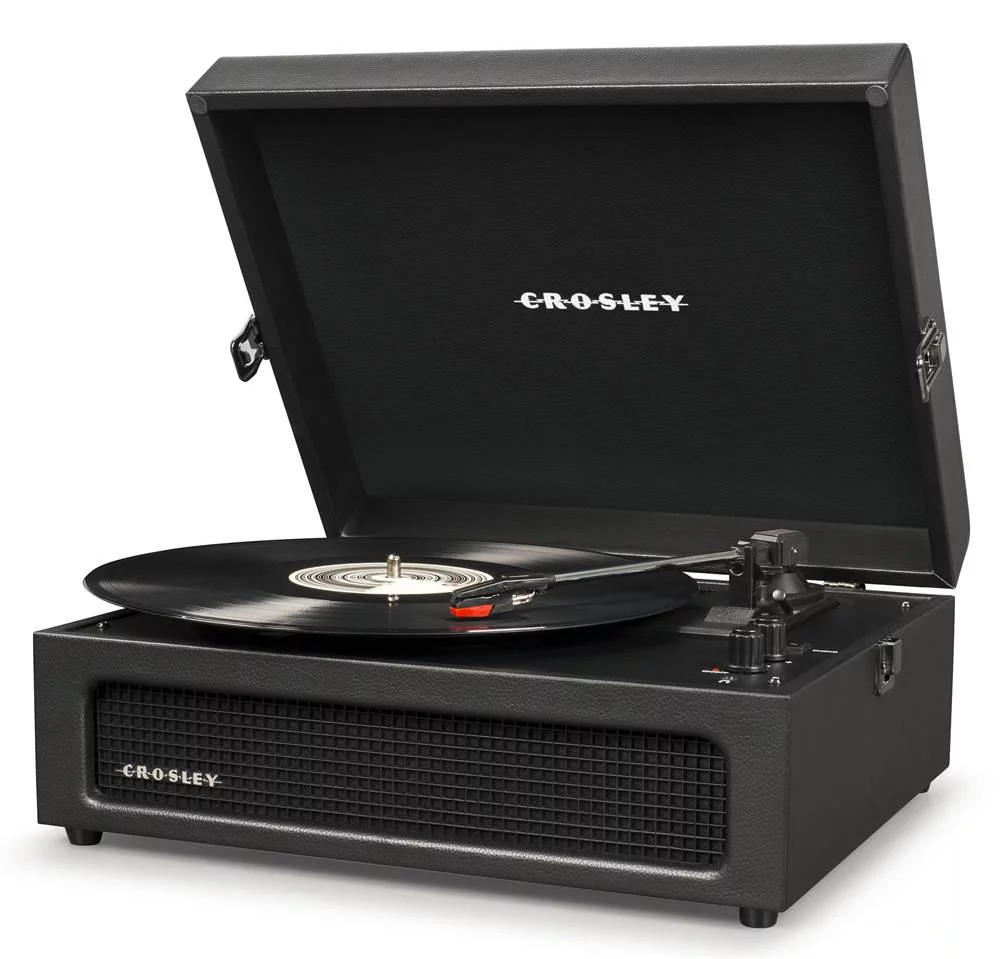Crosley Voyager Vinyl Record Player with Speakers and Wireless Bluetooth - Audio Turntables - Wal... | Walmart (US)