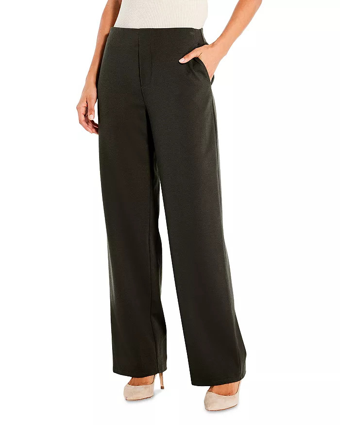 Double Knit Wide Leg Pants | Bloomingdale's (US)
