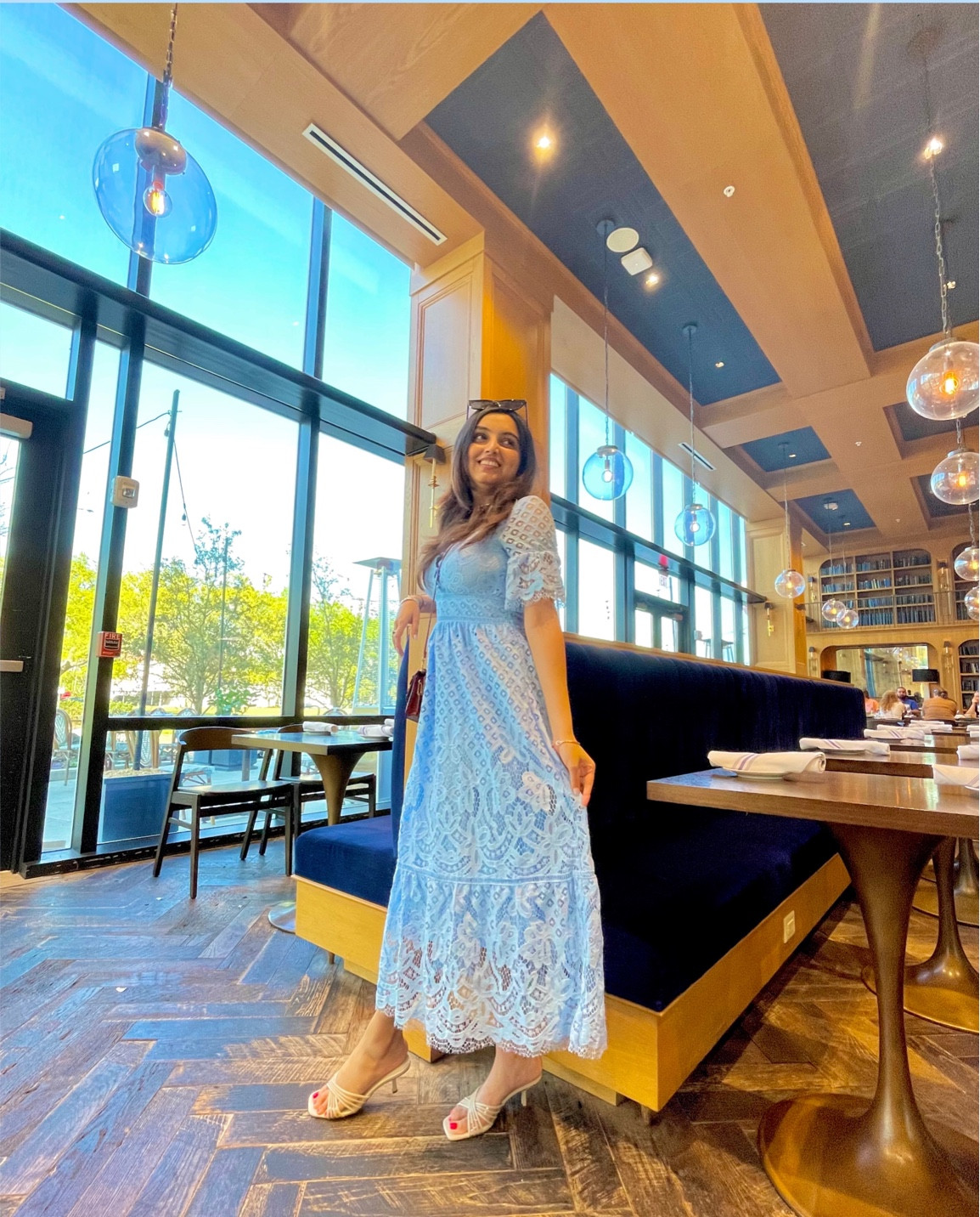Best weekends begin with brunch 

midi dress, summer fashion, spring fashion, dresses, lace dress, blue dress , chic style

#LTKsalealert #LTKFind #LTKSeasonal