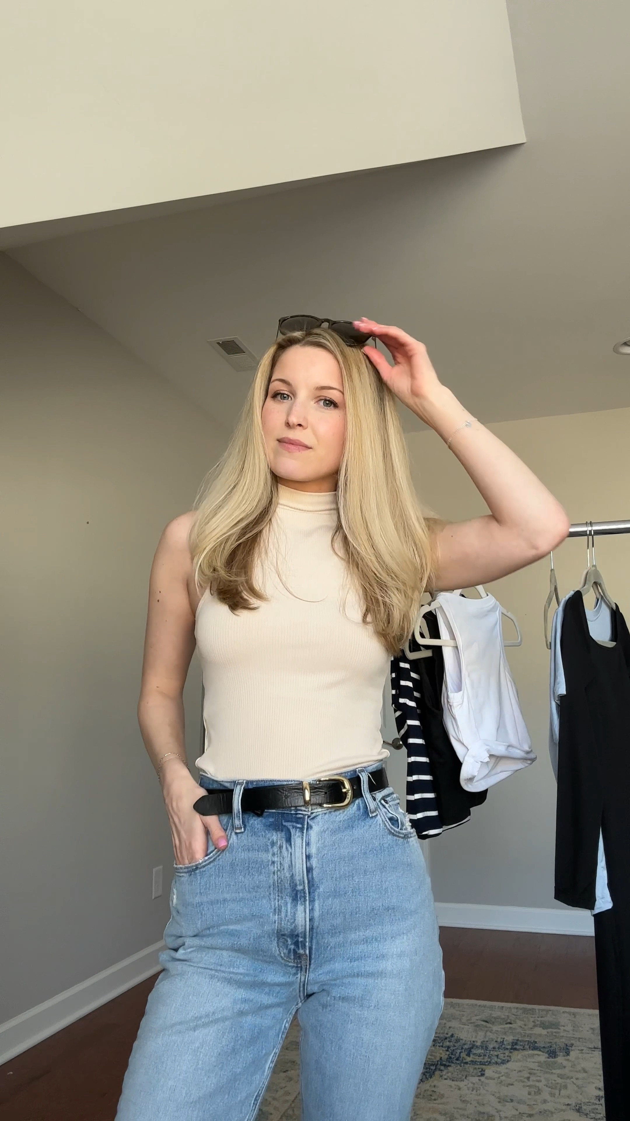 Some staple pieces to add to your wardrobe—no bra needed. 🤭  Wearing a size XS in everything. 

Klassy network generously sent these to me. However, I have been a happy customer of theirs before partnering with them. If you haven’t tried any of their tops, I think you’ll love them! Supportive, comfortable, no bra lines, so chic. 👌🏼 

#LTKfindsunder100 #LTKstyletip