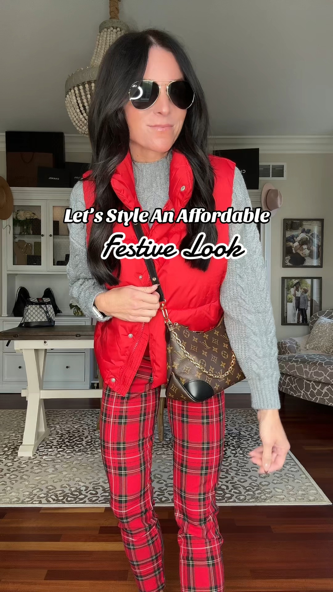 Size 2 pants
Small sweater
Medium vest
Size down 1/2 in shoes 

#LTKFindsUnder50 #LTKHoliday #LTKStyleTip