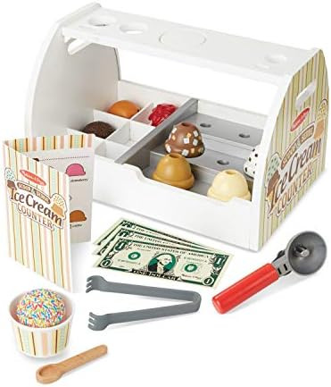 Melissa and Doug Scoop and Serve Ice Cream Counter | Amazon (US)