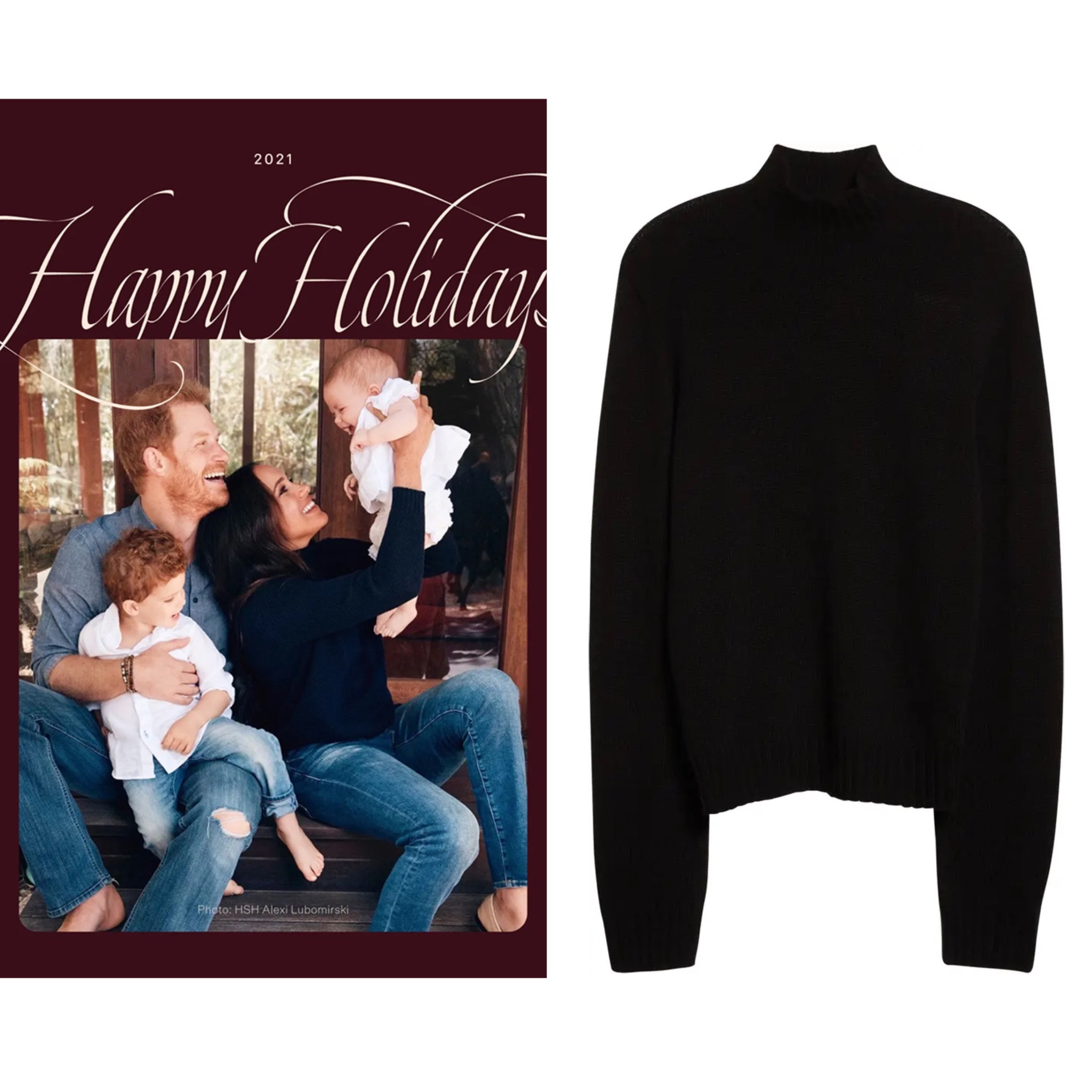 Meghan’s the row Kensington Christmas sweater 

#LTKstyletip
