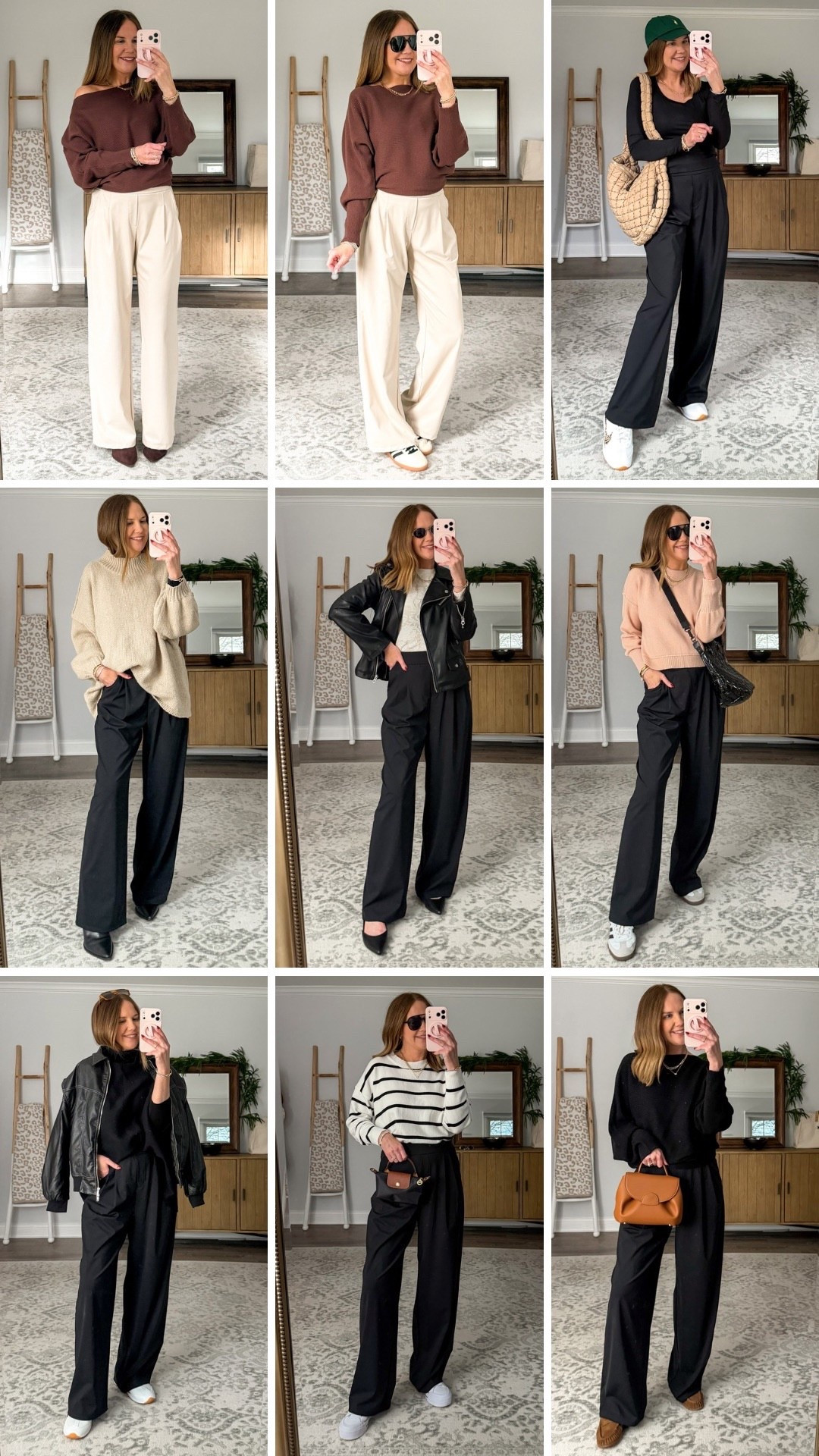 Soft, stretchy trousers from one of my favorite Amazon brands🫶🏼 they feel like lounge pants, but they look like dress pants. I love the pleating and the drape and they’re not see-through at all. Three inseam lengths and they’re available in sizes XS-XXL. And they’re endlessly versatile: great for teachers, travel, or moms on the go. You’re going to want to grab these in multiple colors! @g4free_official 

 Amazon workwear, travel outfit, airport outfit, how to style, versatile fashion, over 40 style, elevated comfortable wardrobe must haves, workwear essentials



#LTKWorkwear #LTKgrwm #LTKootd