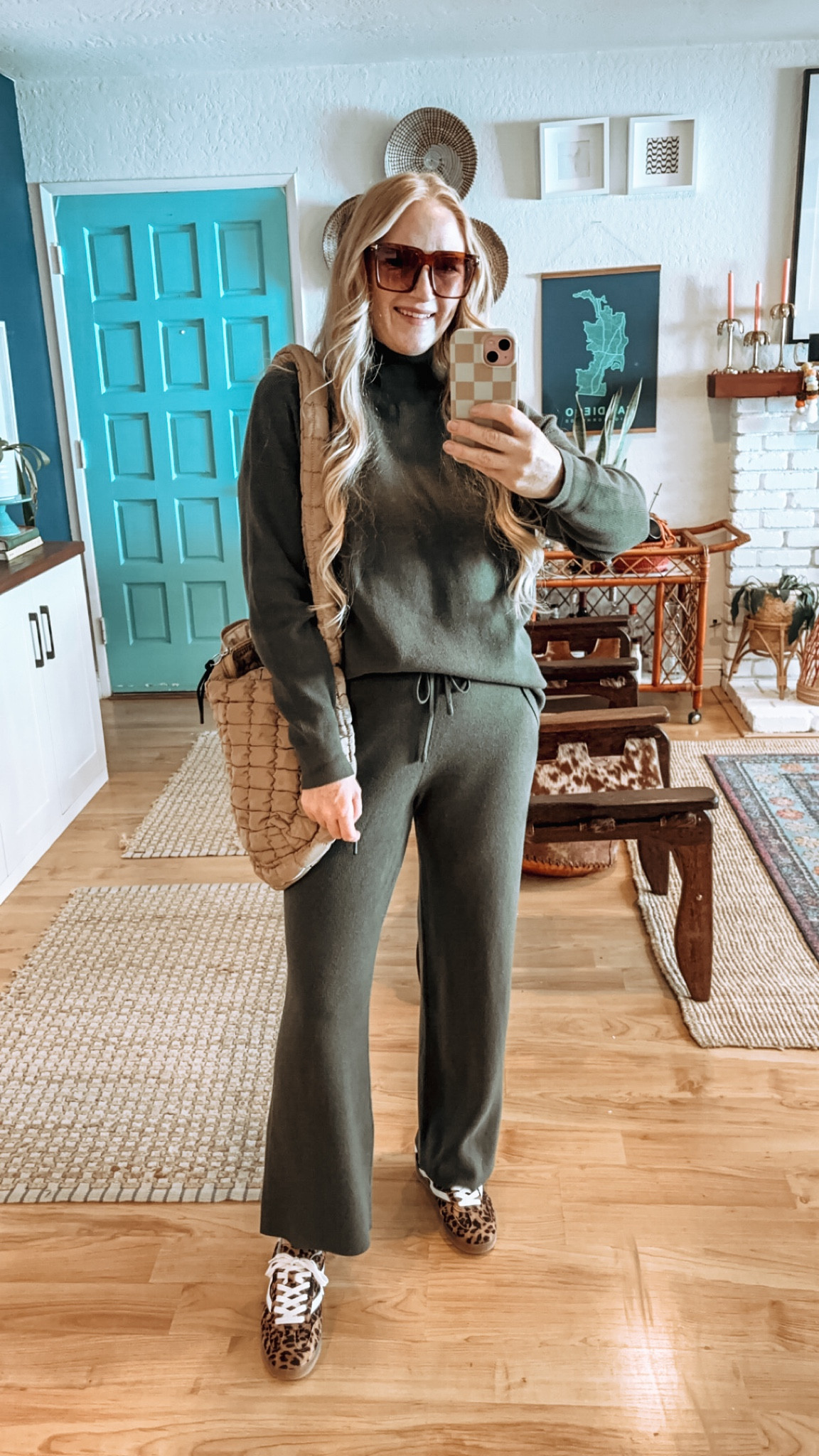 Cozy and affordable fall knits from Amazon 🍂 this green set is so comfy and I love how the swstse could be worn with so many other looks! Obsessed with these affordable leopard sneakers as well! 

Wearing M in set at 150 lbs and 5’7” for reference ✨

Fall knits, fall sweaters, fall cozy sets, fall matching set, loungewear, striped sweater, affordable sweaters, Amazon haul, fall style inspo, fall outfit inspo, fall styles, fall outfit inspiration, matching sets, sweater sets, mock turtleneck sweater, green sweater

#LTKFindsUnder50 #LTKStyleTip #LTKSeasonal