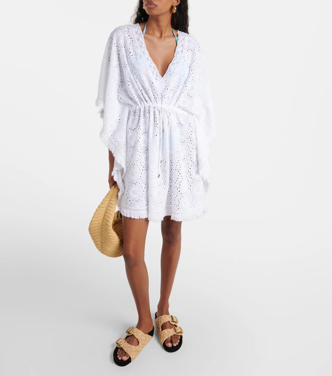 Ivy broderie anglaise cotton kaftan | Mytheresa (US/CA)