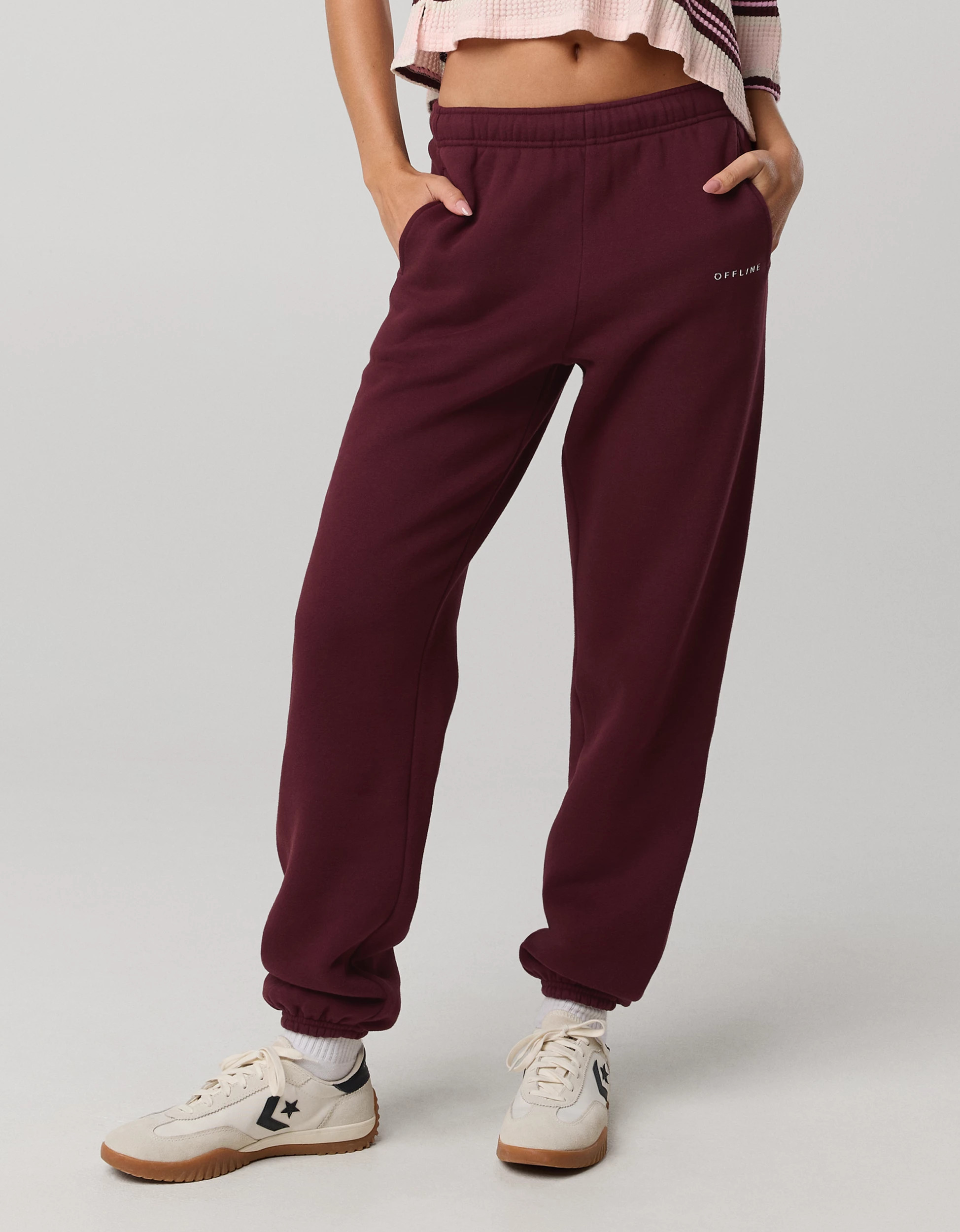 OFFLINE By Aerie Cloud Fleece Classic Jogger | Aerie