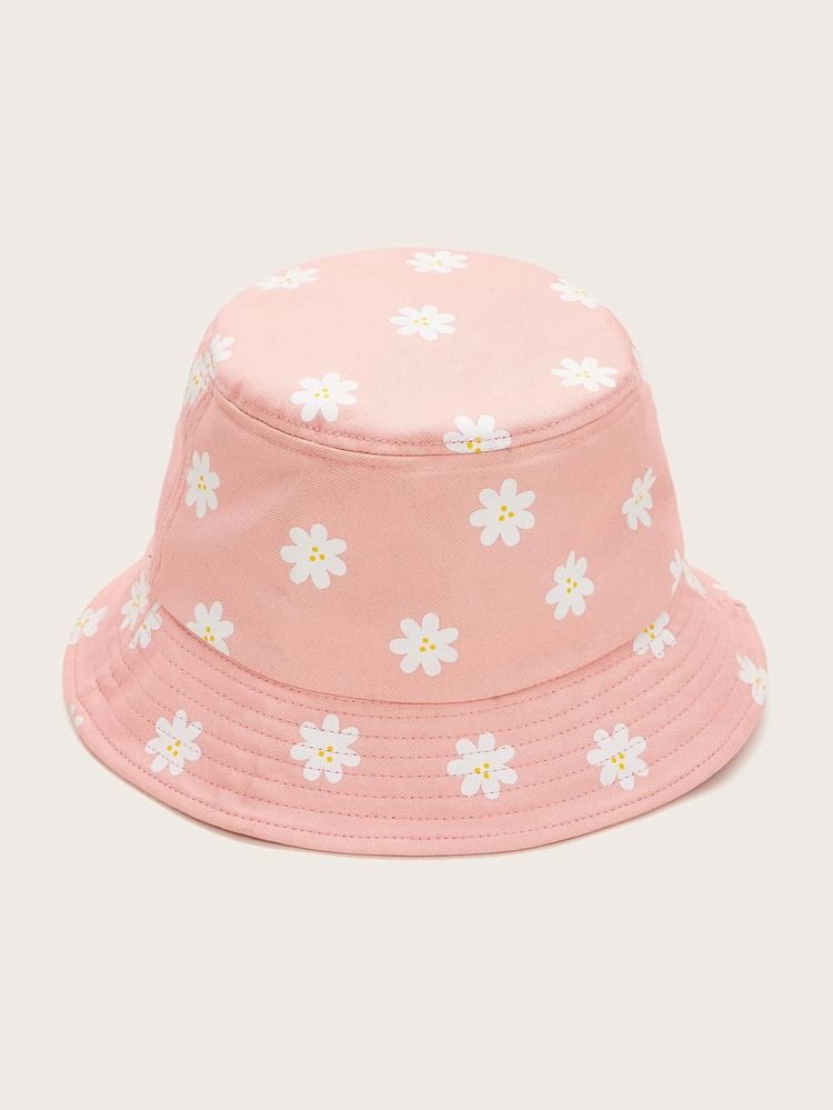 Floral Embroidery Bucket Hat | SHEIN