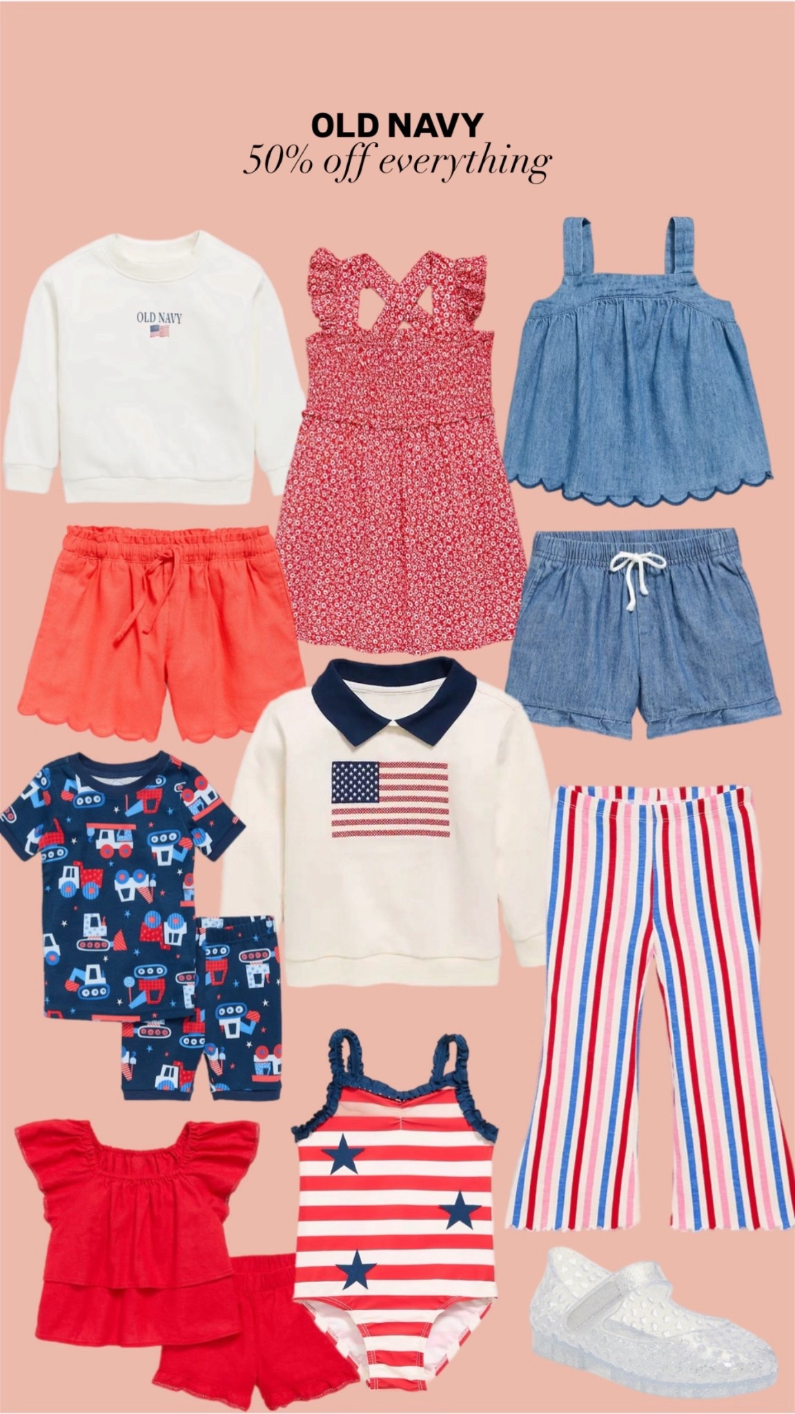 50% off toddler new arrivals at old navy!