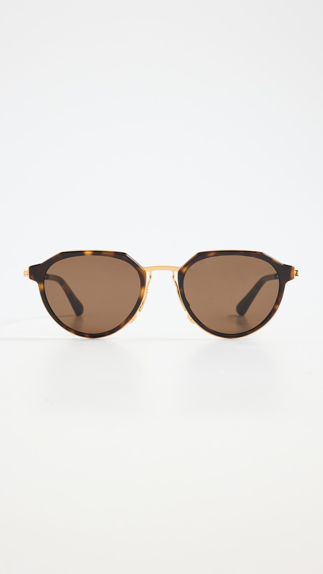 Thin Triangle Oval Sunglasses | Shopbop