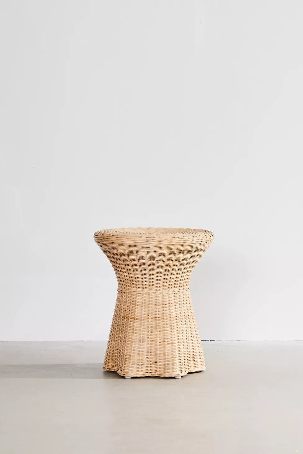 Pierce Wicker Rattan Side Table | Urban Outfitters (US and RoW)