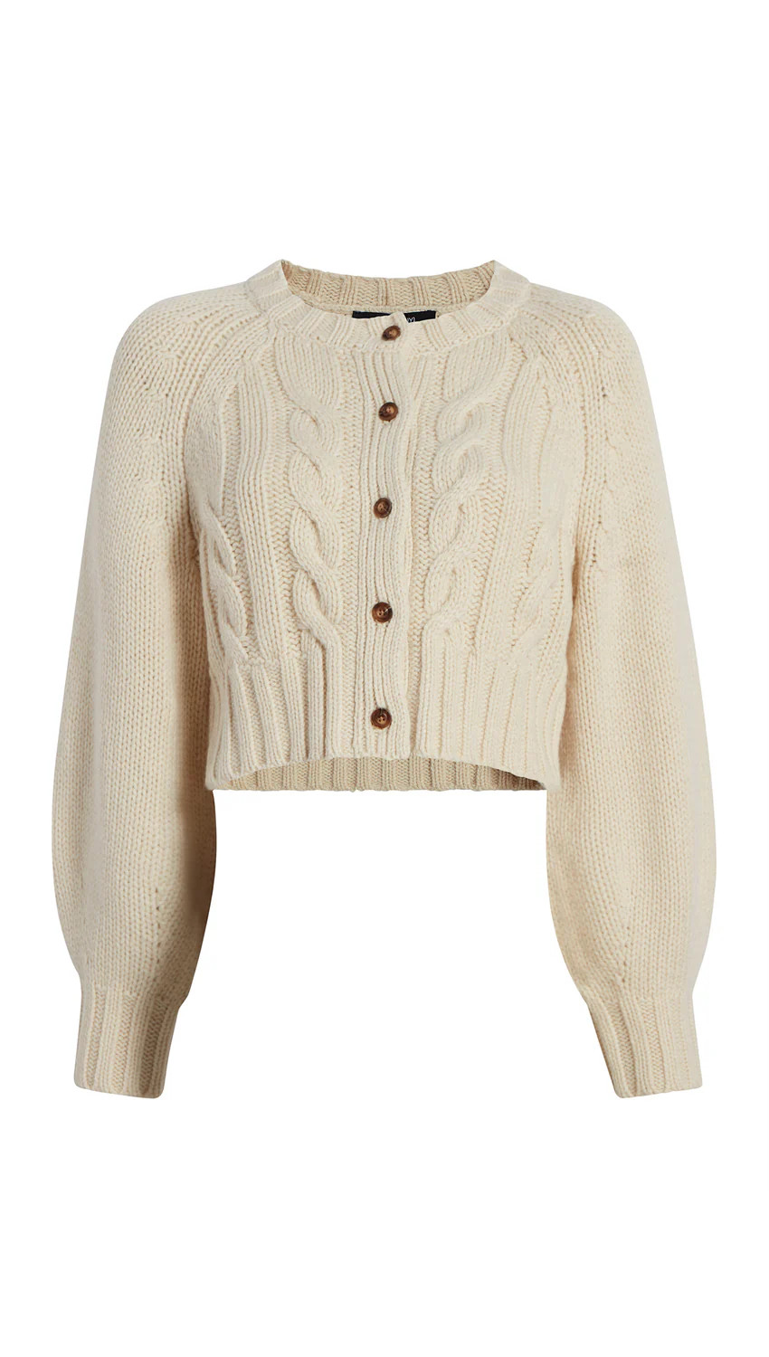 Chunky Cardi in Vanilla | Toccin