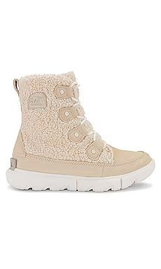 Sorel Explorer Next Boot in Bleached Ceramic & Sea Salt from Revolve.com | Revolve Clothing (Global)