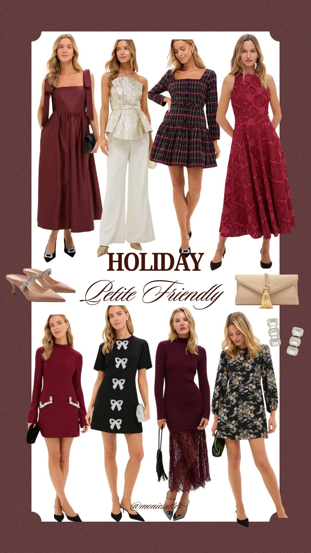 Holiday dressing made simple these petite, friendly fines are equal parts, festive and flattering. 

Follow my LTK @monicsutter on the @shop.LTK app to view this post and get my exclusive app-only content!

 

#LTKSeasonal #LTKHoliday