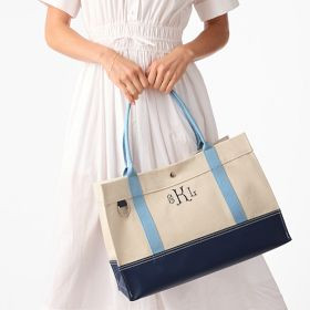 Mark &amp; Graham x Steele Canvas Boxy Tote | Mark and Graham