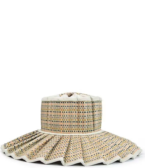 Lorna Murray Sandbar Capri Maxi Pleated Weave Sun Hat | Dillard's | Dillard's