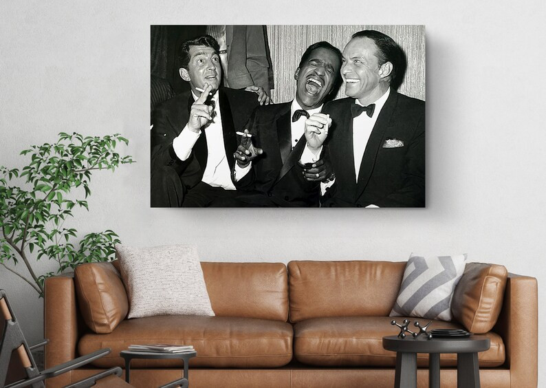 Rat Pack Fun Forever Canvas Print Motivation Words Fine Art Photography,Art Canvas Poster Wall De... | Etsy (US)