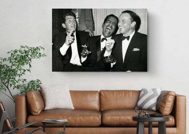 Rat Pack Fun Forever Canvas Print Motivation Words Fine Art Photography,Art Canvas Poster Wall De... | Etsy (US)