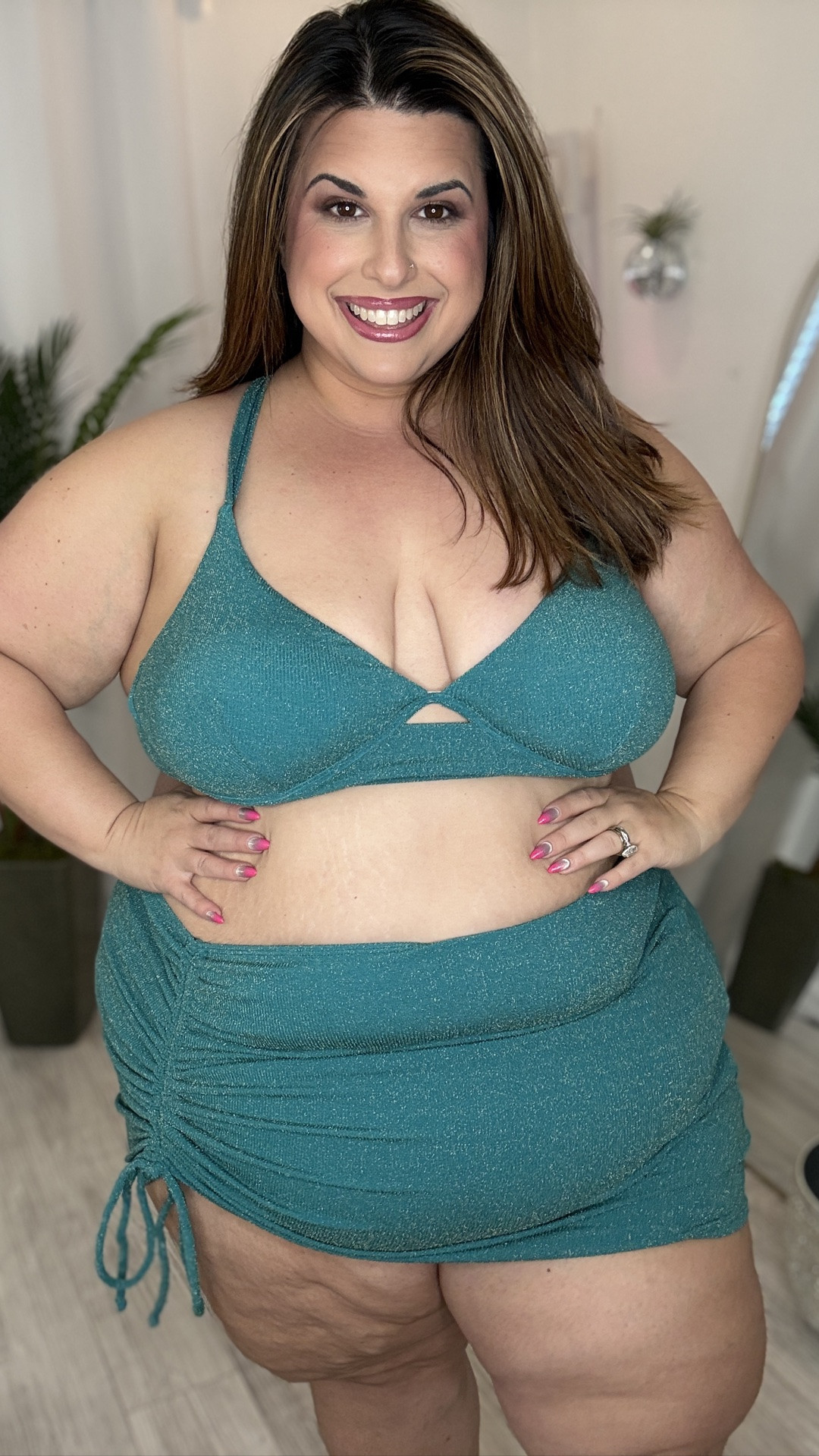 Get out of your comfort zone with this swimsuit and cover up combo 

Don’t forget to use my
 code "AJSZKM" for 15% off when you purchase from the site