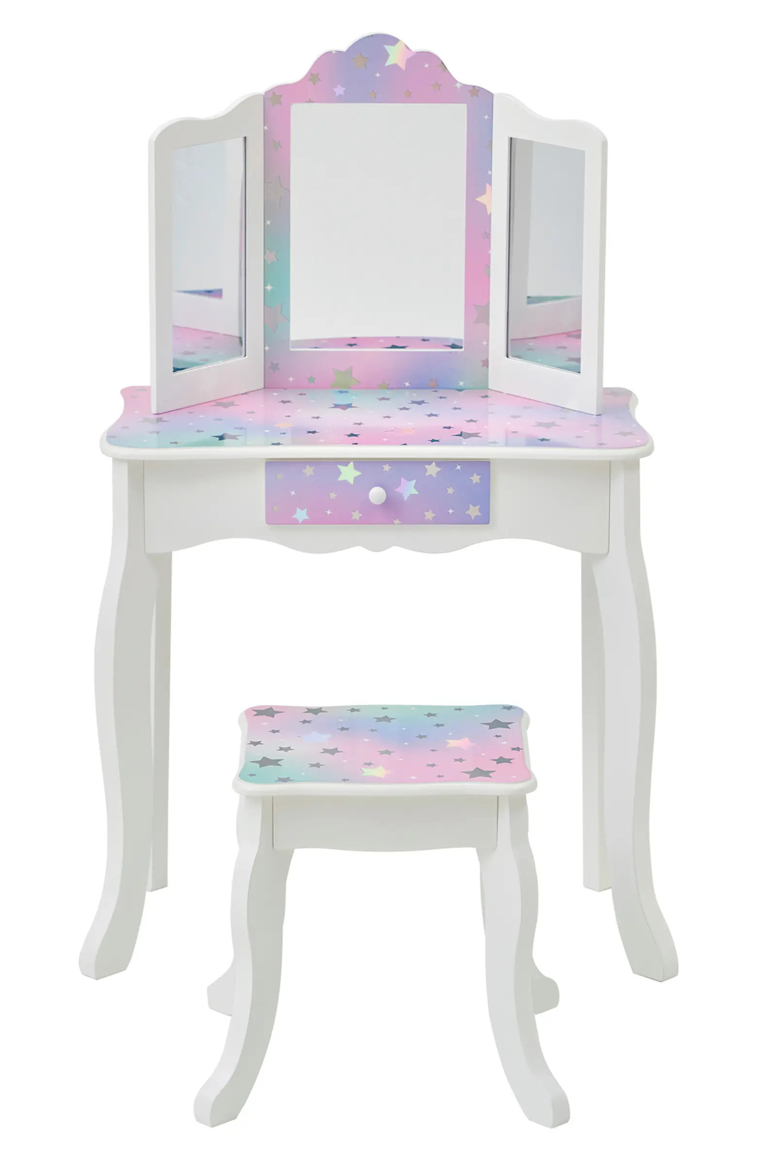 Teamson Kids Princess Gisele Star Sky Vanity & Stool Set | Nordstrom | Nordstrom