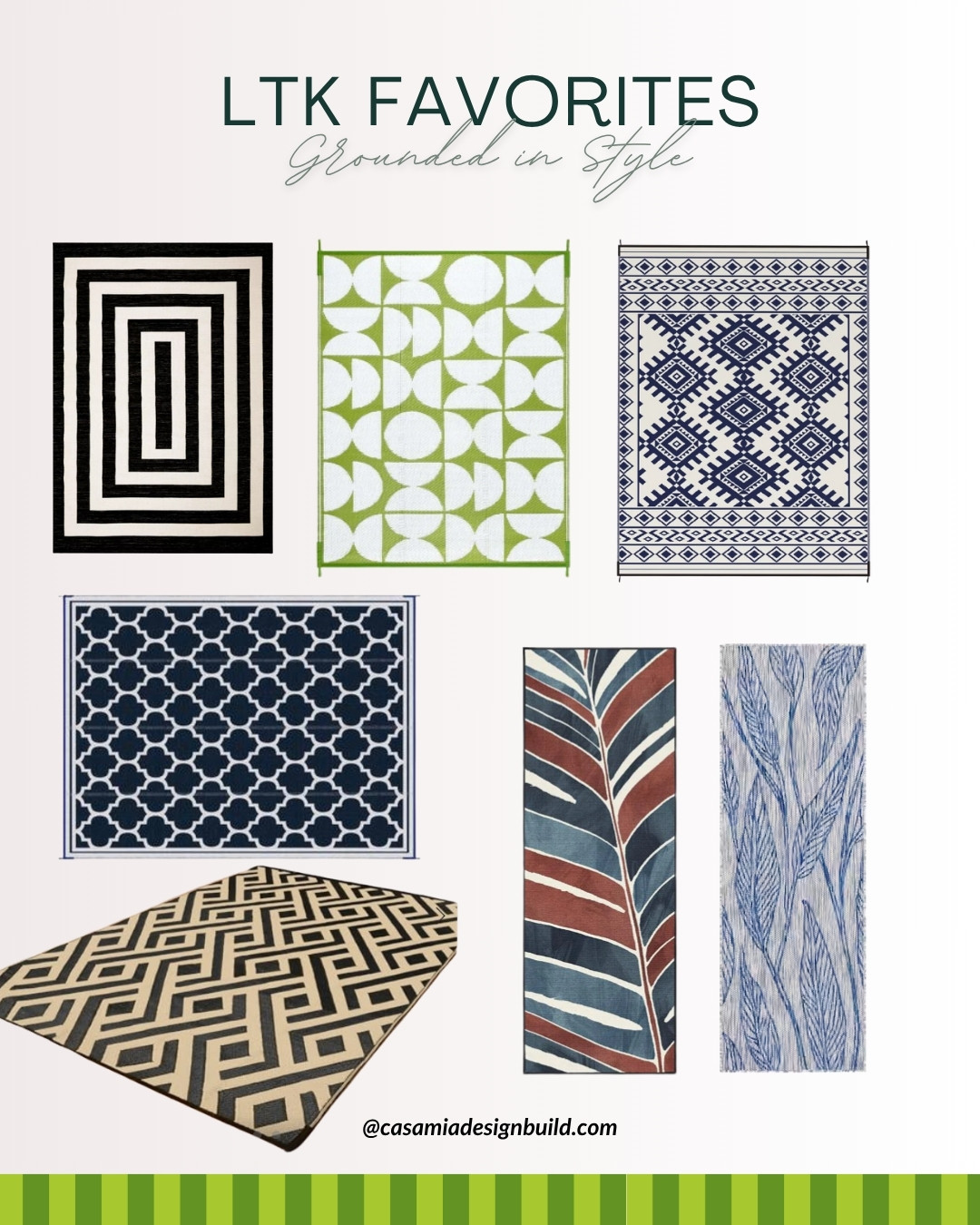 Durable, beautiful, and designed to live outside. Tap to shop our go-to outdoor rugs 

 #LTKGiftGuide #LTKHome #LTKStyleTip