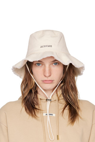 Off-White Les Classiques 'Le bob Artichaut' Bucket Hat | SSENSE